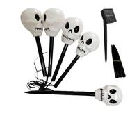 Spooky Garden Decor - Juego de luces solares para Halloween (5 unidades)
