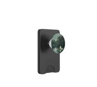 Spooky Ghost Reading In A Lake Vintage Aesthetic Green PopSockets PopWallet para MagSafe