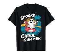 Spooky Ghoul Summer Ghost Halloween Ghost Camiseta