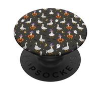 Spooky Goose Halloween PopSockets PopGrip Adhesivo