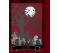 Spooky Graveyard 2026 A4 Desktop Diary With Week To Page: Gothic Weekly Organiser For Business or Home