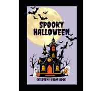 Spooky Halloween: Children’s coloring book