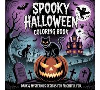 Spooky Halloween Coloring Book (April Bookies/Soft and Comforting coloring books)