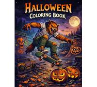 Spooky Halloween Coloring Book for Teens: Haunted Scenes & Creepy Fun: 30 Unique High-Quality Halloween Illustrations with Bold Outlines - Perfect for Stress Relief & Creative Expression
