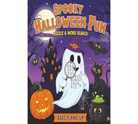 Spooky Halloween Fun: Puzzle and word search for Age 5 and up