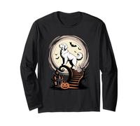 Spooky Halloween Luna Golden Retriever GR Dog Goldie Manga Larga