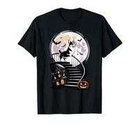 Spooky Halloween Luna Pembroke Welsh Corgi Corgis Camiseta