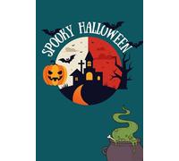 Spooky Halloween: Scary Pumpkin Composition Notebook | Spooky Journal For School, College, Office, Work | Haunted House Diary For Anyone - Kids, Teens & Adults | 6x9, 120 Pages