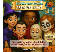 Spooky Halloween Treasure Hunt: A Fun Activity Book with Clues, Tasks & Surprises (Magik Treasure Hunt Series)