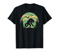 Spooky Halloween Werewolf en la naturaleza, murciélagos y Camiseta