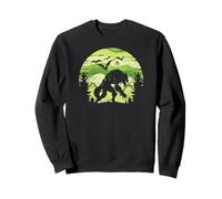 Spooky Halloween Werewolf en la naturaleza, murciélagos y Sudadera