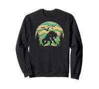 Spooky Halloween Werewolf en la naturaleza, murciélagos y Sudadera