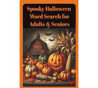 Spooky Halloween Word Search for Adults & Seniors: Fun Easy to Read Print Word Search Puzzles about Halloween, Fall, Adventure and More [6x9 inches, ... … Gift for Travel, Holidays and Relaxation