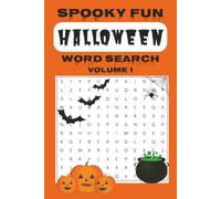 Spooky Halloween Word Search Puzzle Book: Word Searches with Easy to Read Print about Halloween, All Hallows' Eve, Samhain and More | 6x9 inches, 110 ... Gift for Vacations, Holidays, and Free Times