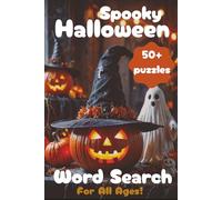 Spooky Halloween Word Search Puzzle: Word Searches with Easy To Read Print about Halloween, October, and all things Fall | 6x9 inches, 110 pages | 50+ ... Perfect Gift for All Ages for the Holidays