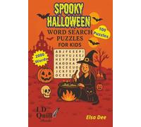 Spooky Halloween Word Search Puzzles for Kids: Fun and Spooky Halloween Word Search for Kids Ages 5-10