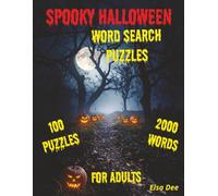 Spooky Halloween Word Search Puzzles: Get ready for a frightfully fun challenge! This Halloween-themed word search puzzle book is packed with 100 ... to keep you entertained all season long.
