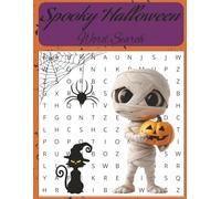 Spooky Halloween Word Search: Spooky Word Search easy to ready 100 puzzles/ 8.5x11for all ages, Halloween Spooky season fun