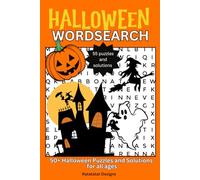 Spooky Halloween Wordsearch For All Ages | calm mind and Stress Relief | for fans of the Macabre: Easy Read Print | Scary Spooky Horror themed ... | 50+ Wordsearch Puzzles and solutions |