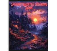 spooky haunted coloring book