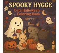 Spooky Hygge: Cute Halloween Coloring Book