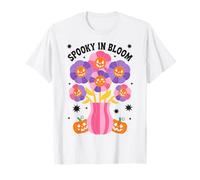 Spooky In Bloom Halloween Boho Vibes Camiseta