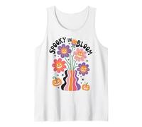 Spooky In Bloom Halloween Boho Vibes Camiseta sin Mangas
