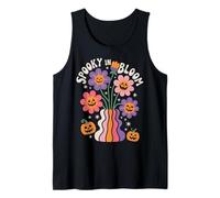 Spooky In Bloom Halloween Boho Vibes Camiseta sin Mangas