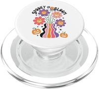 Spooky In Bloom Halloween Boho Vibes PopSockets PopGrip para MagSafe