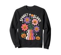 Spooky In Bloom Halloween Boho Vibes Sudadera