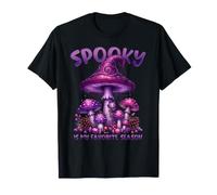 Spooky Is My Favorite Season - Champiñón Morado de Halloween Camiseta