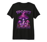 Spooky Is My Favorite Season - Champiñón Morado de Halloween Camiseta Premium