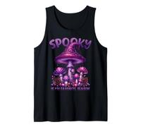 Spooky Is My Favorite Season - Champiñón Morado de Halloween Camiseta sin Mangas