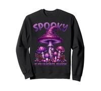 Spooky Is My Favorite Season - Champiñón Morado de Halloween Sudadera