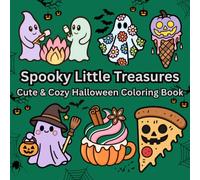 Spooky Little Treasures: Cute & Cozy Halloween Coloring Book
