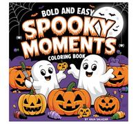 Spooky Moments: Color the Haunting Moments 2: A Whimsical Exploration of Spooky Cute Delights