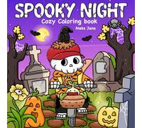 Spooky Night: Cozy Coloring Book