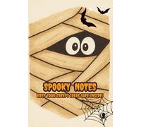 Spooky Notes: Cute Halloween Mummy Bandage Notebook: Aesthetic Tan Bandage Cover Journal for Halloween Lovers, Daily Writing, or Spooky Season Gifts