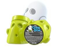 SPOOKY NUTRITION Creatina Monohidratada 300g en Polvo Neutra | Creatine Monohydrate Micronizada Pura | Suplemento Deportivo Fuerza y Rendimiento | Con Dosificador