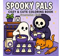 Spooky Pals: Cozy & Cute Halloween Bold & Easy Coloring Book for Kids and Adults (Pals Series)