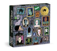 Spooky Portraits Foil Puzzle: 500 Pieces