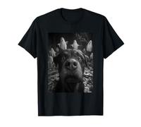 Spooky Rottweiler Selfie Ghosts Haunted Forest, Perro de Halloween Camiseta