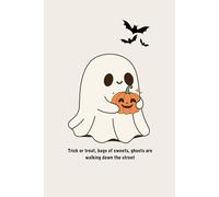 Spooky Scribbles: A Halloween Lined Notebook (6x9, 100 Pages)