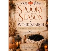Spooky Season: 50 Halloween Large Word Search Puzzles for Cozy, Creepy Fun