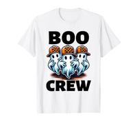 Spooky Season Boo Crew Cute Ghosts Camiseta gráfica económica