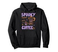 Spooky Season Coffee Lover Halloween Fall Autumn Ghost Sudadera con Capucha