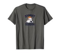 Spooky Season Cute Ghost Gamer Video Gaming Boys Kids Girls Camiseta