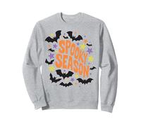 Spooky Season Halloween Boho Bats Stars Sudadera
