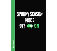 Spooky Season Mode On: Lined Composition Notebook | Journal with Funny Affirmation for Office, College, or Home