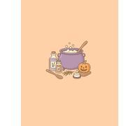 Spooky Season Recipe Keeper: Blank Halloween Recipe Book to Write, Save, and Share Your Favorite Spooky Dishes